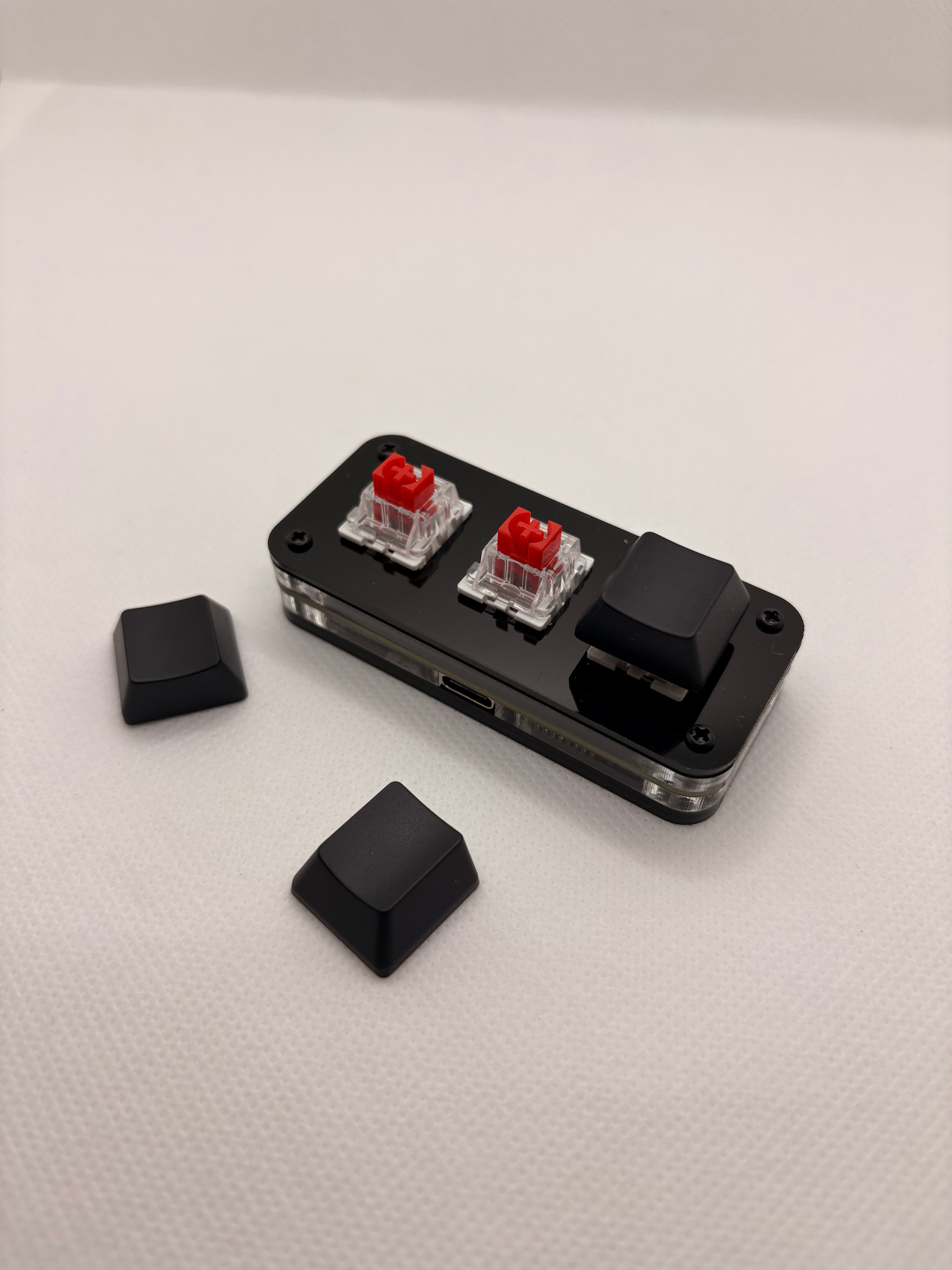 MiniMacro 3 key programmable keyboard